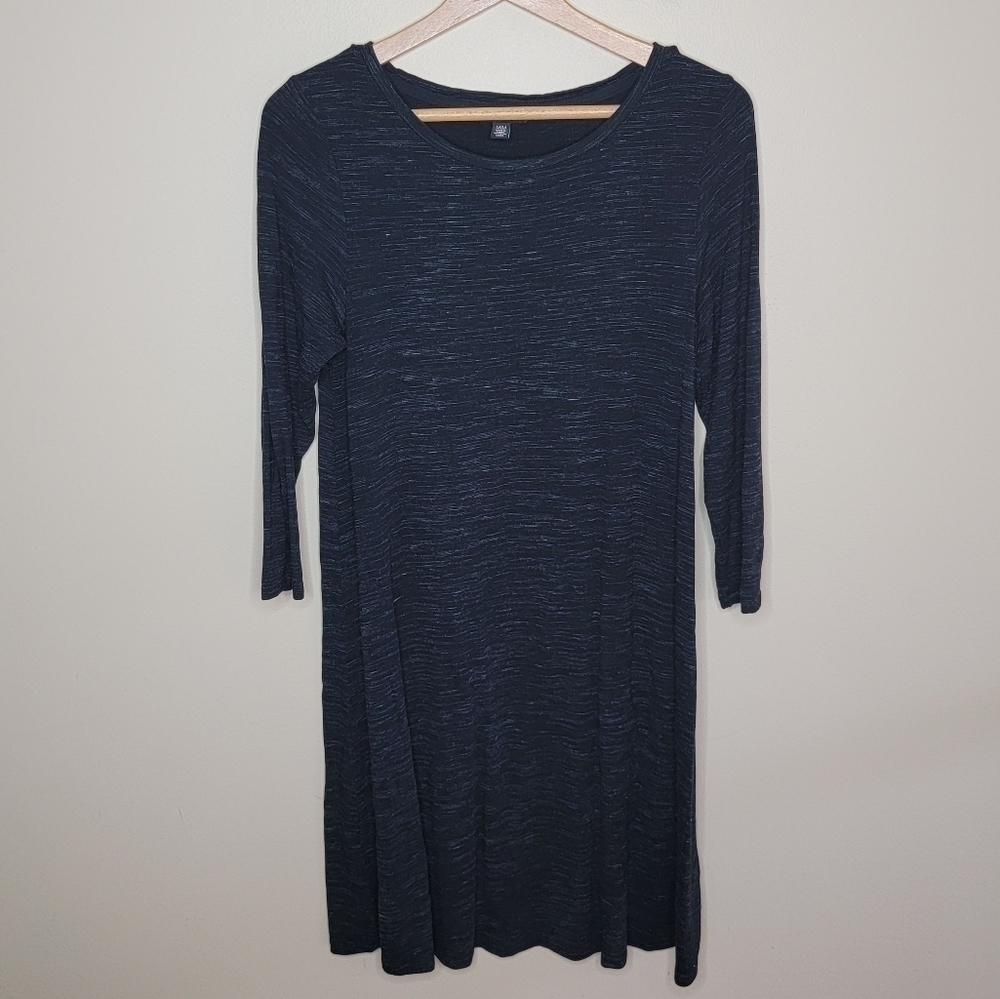 Hilary Radley | Heathered Black Dress Size Medium